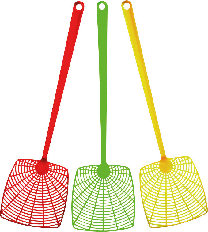 Neocid EXPERT Fliegenklatsche – 14 × 53 cm – 3er-Set – sortiert