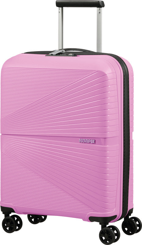 American Tourister Handgepäck-Trolley – Hartschale, 4 Doppelrollen, mit TSA, Pink Lemonade, 40 × 50 × 20 cm
