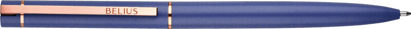 Belius Kugelschreiber – Elektroblau, Aluminium