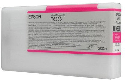 Epson Tintenpatrone T6533, Magenta – für Inkjetdrucker/Multifunktionsgeräte