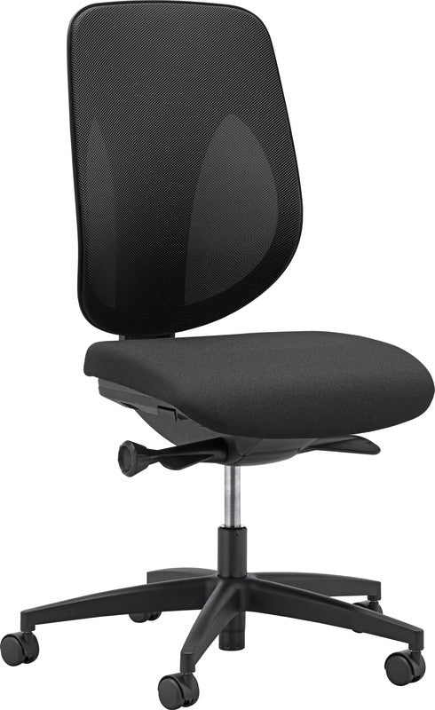 Giroflex Bürostuhl 353 – 49×38–44×39–51 cm, 110 kg, schwarz