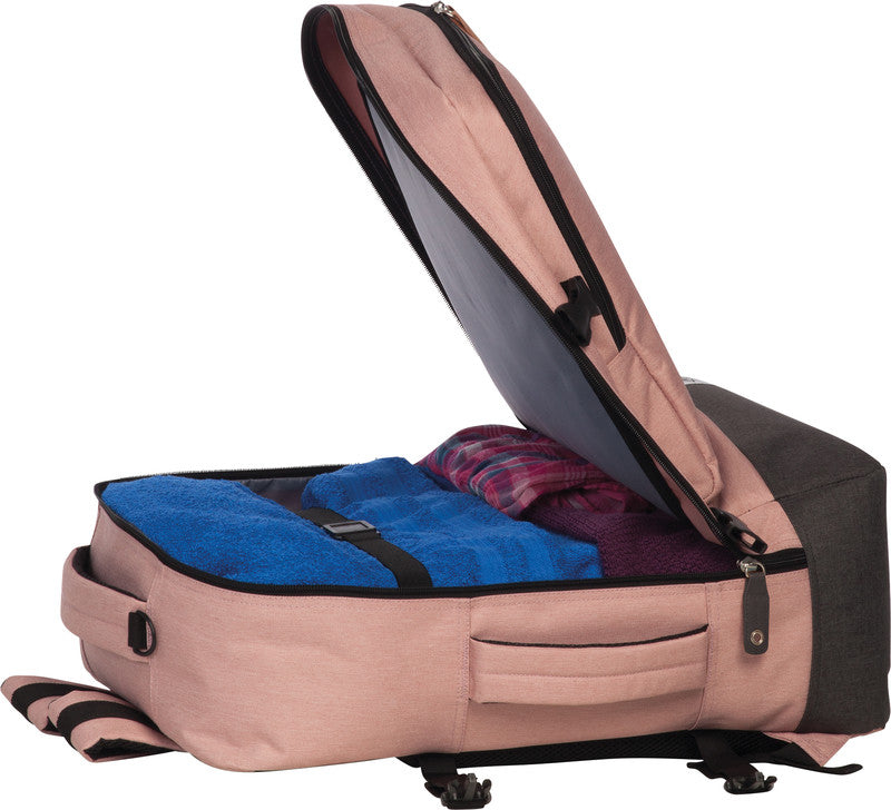 Bestway Cabin Pro Notebook-Rucksack – für Notebooks bis 17,3", 40 l, wasserabweisend, Kunststoff, rosa