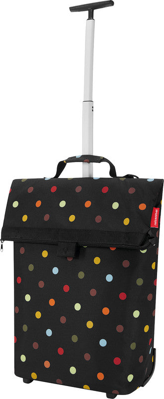 Reisenthel Einkaufstasche Trolley M – 43 l – 43 × 53 × 21 cm – Polyester – Punkte