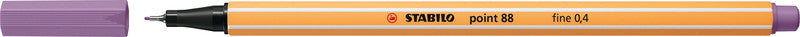 STABILO point 88 Fineliner – 8er-Set 0,4 mm – 8 Farben, sortiert