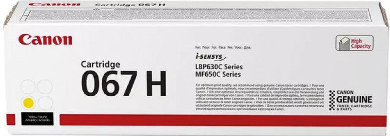 Canon Toner 067H – Gelb, 2350 Seiten