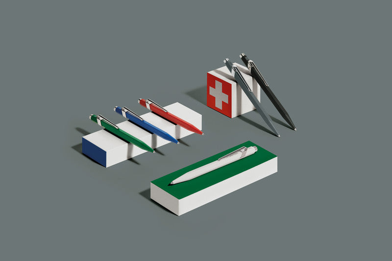 Caran d-Ache Caran d'Ache Kugelschreiber – Gelb, Aluminium