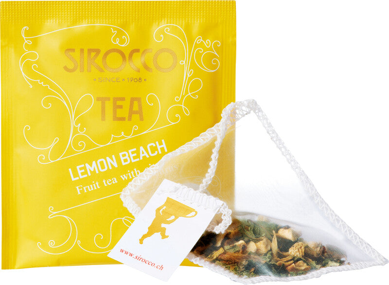 Sirocco Lemon Beach – Teebeutel, Bio-Früchtetee – 20 Beutel