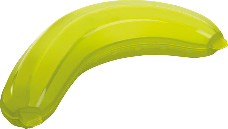 Rotho Früchtebox – für Banane – 0,45 l – Kunststoff – Gelb – 12 × 5,1 × 24,5 cm