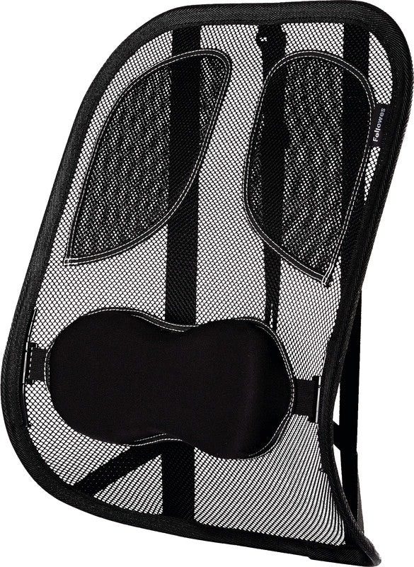 Fellowes Rückenstütze Netz Professional Series – 30,3×37×19,5 cm, schwarz