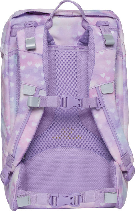Beckmann Classic Schulrucksack-Set 1. Klasse – 6-teilig – Einhorn Prinzessin Violett
