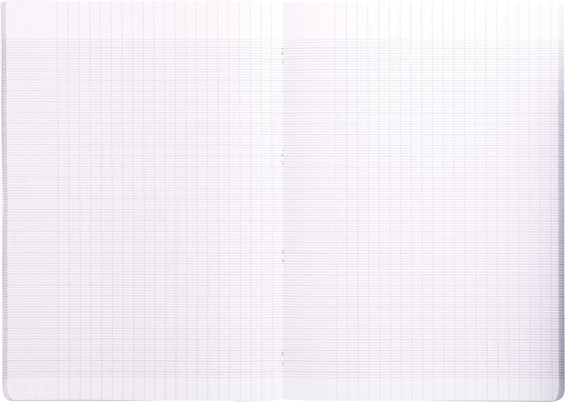 Clairefontaine Notizheft A4, liniert, Klammerheftung, Karton, 96 Seiten, 90 g/m² – farbig sortiert