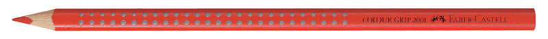 Faber-Castell Aquarellfarbstift Colour Grip 2001 – Scharlachrot, Ø 3 mm, Dreikantig, FSC