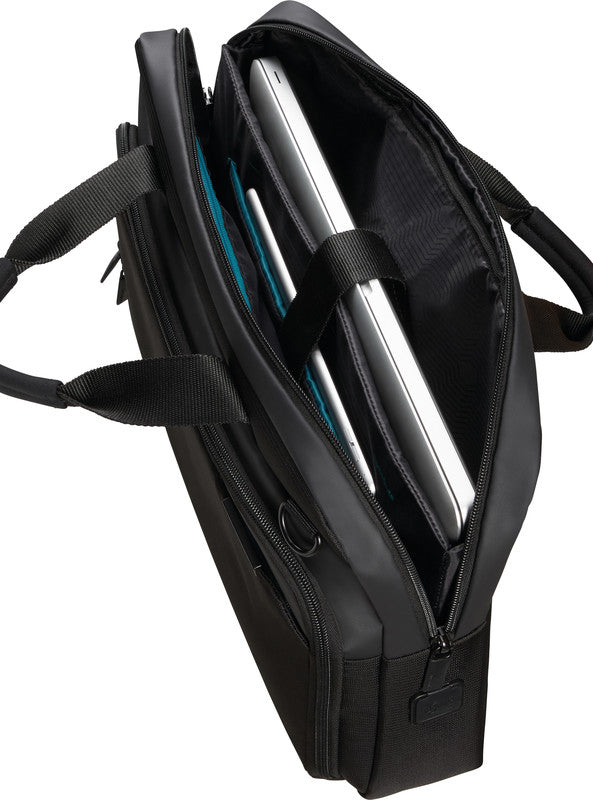 Samsonite Mysight Notebook-Tasche – für Notebooks bis 14,1", Tablets bis 10,5", 8,5 l, Aufsteckfunktion, Recycelt