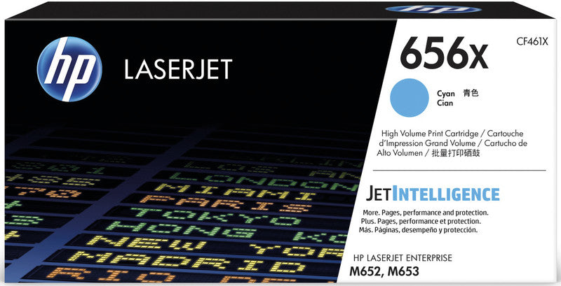 HP Toner 656X – cyan, 22000 Seiten