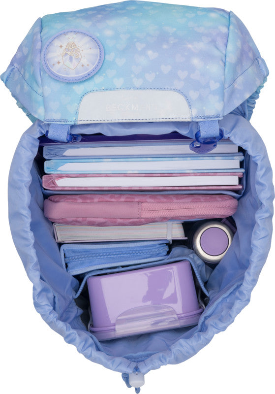 Beckmann Schulrucksack Classic – Unicorn Princess Ice Blue