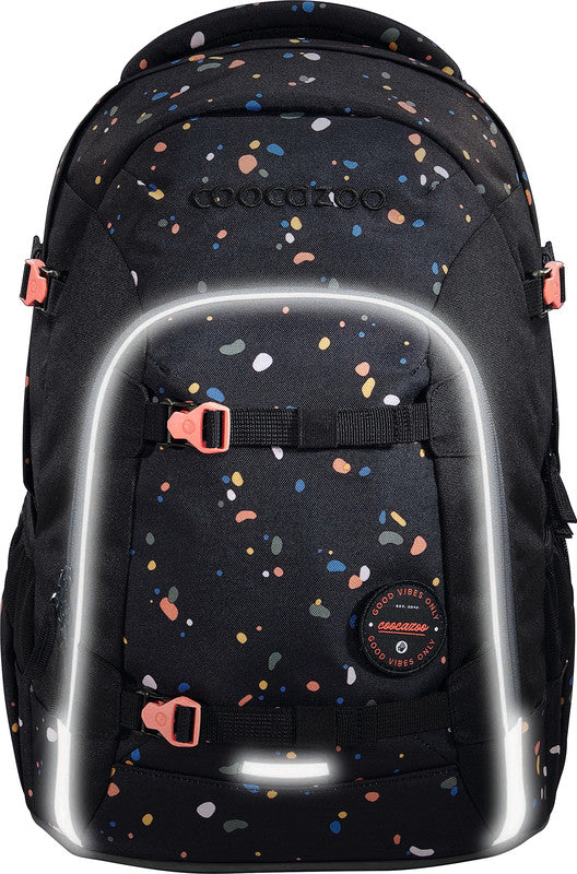 Coocazoo Rucksack Joker – Sprinkled Candy – recycelte Materialien