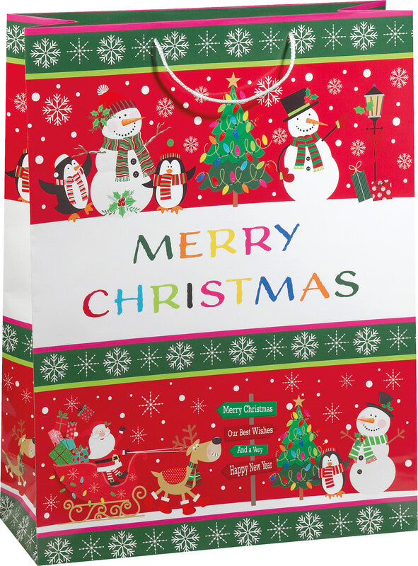 Zoewie Geschenktasche – Weihnachten (Kinderweihnachten) – matt, Papier – 460 × 610 × 180 mm