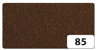 Folia Bastelfilz – Schokoladenbraun – 200 × 300 mm, 10 Bogen, 1,5 mm
