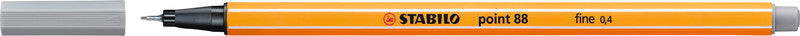 STABILO Point 88 Fineliner – 10er-Set 0,4 mm – 10 Farben, sortiert