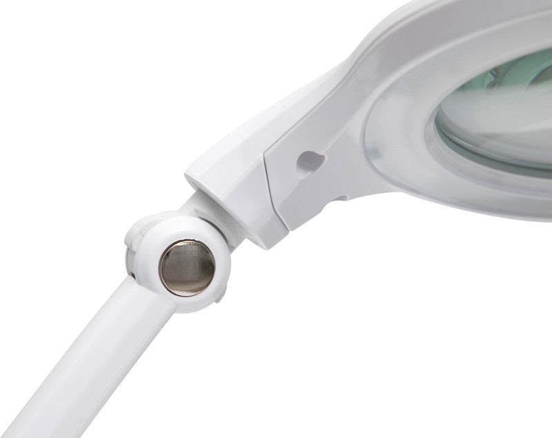 MAUL Leuchtlupe – 1,75× (Spot 4×) – Ø 100 mm – mit LED – weiss