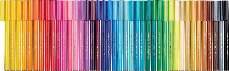 Faber-Castell Filzstifte, Strichbreite 1 mm, 40 Farben