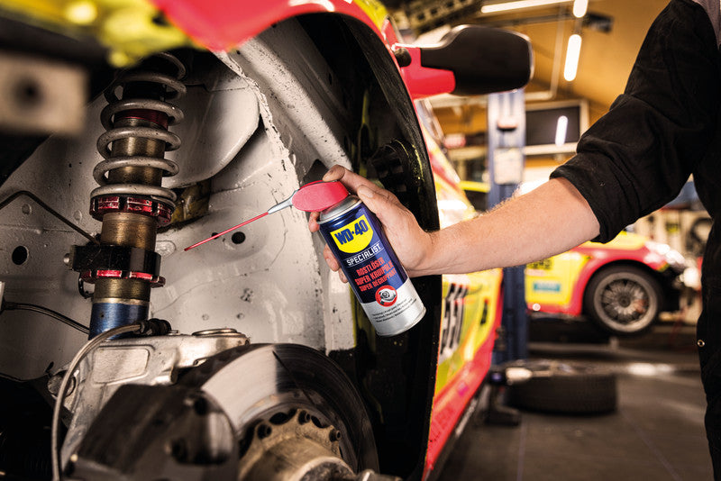 WD-40 Spezialist Rostlöser – transparent, wasserfest, für Rost, 400 ml, −20 bis +90 °C