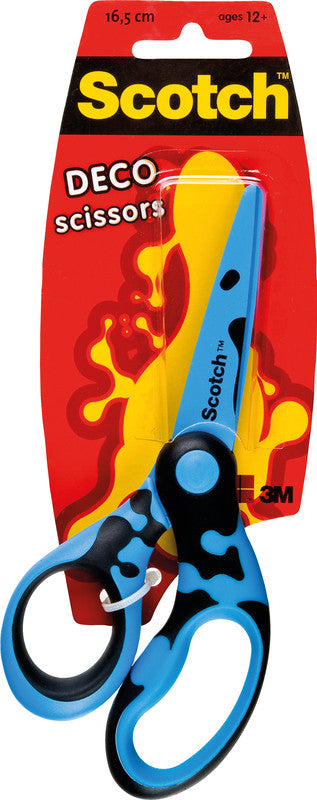 Scotch Kinderschere – 16,5 cm, Edelstahl, für Rechts- und Linkshänder, abgerundet, Kunststoff, farbig sortiert