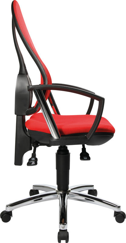 Topstar Bürostuhl Open Point P Plus – Sitzhöhe 43–51 cm, 110 kg, rot