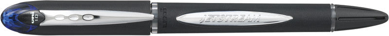 Uni-Ball Jetstream – Tintenroller, wasserfest, mit Kappe, 0,45 mm, blau