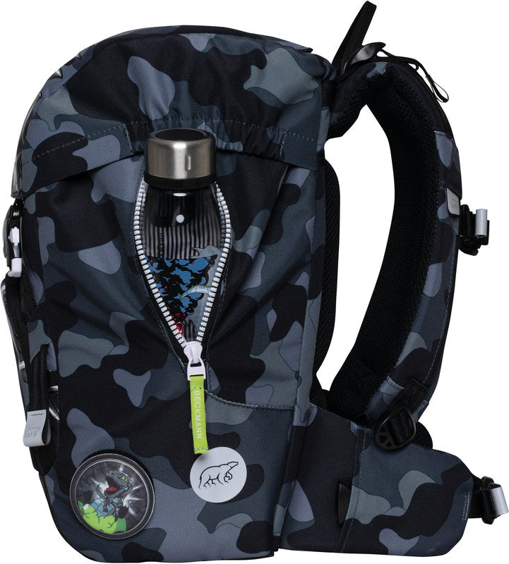 Beckmann Schulrucksack – Camo Rex