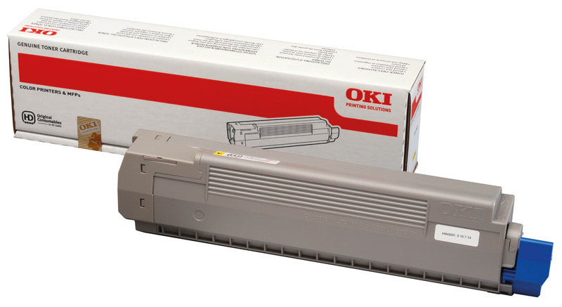 OKI Toner – gelb, 7300 Seiten