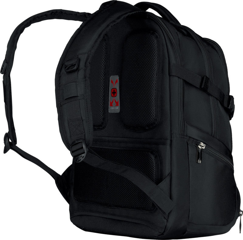 Wenger/SwissGear Wenger Transit – Notebook-Rucksack – für 16" Notebook, 27 l, Polyester, Schwarz
