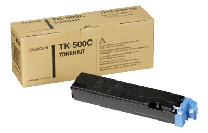Kyocera – Toner TK-500C – cyan, 8000 Seiten
