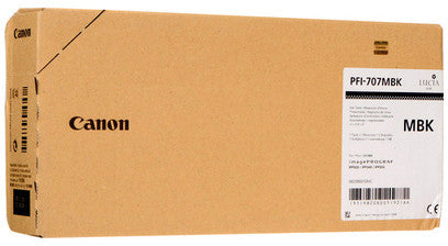 Canon Tintenpatrone PFI-707 MBK, schwarz, 700 ml