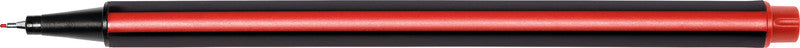 Q-connect Fineliner – 12er-Set – 0,4 mm – rot