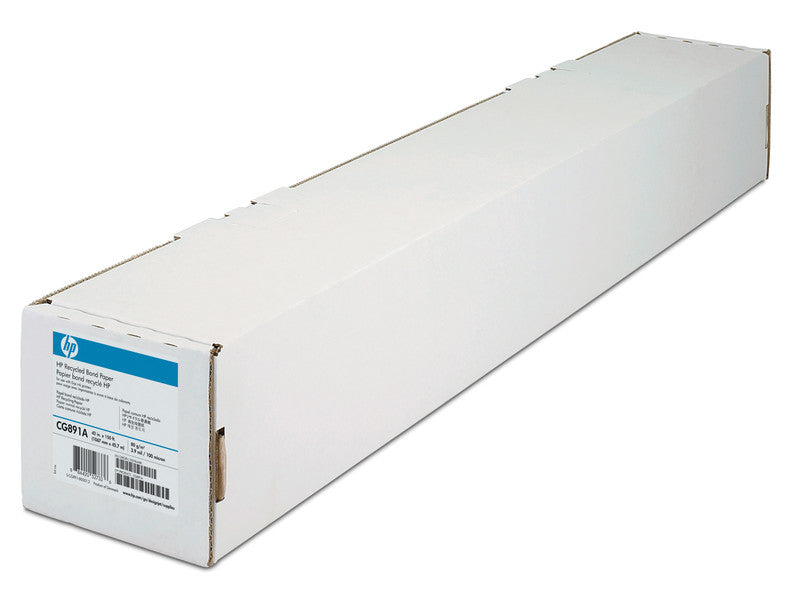 HP Mattes Plotterpapier – 23,4" × 45,7 m, 90 g/m², hochweiss – für HP DesignJet 500, 5500, T1100 und andere