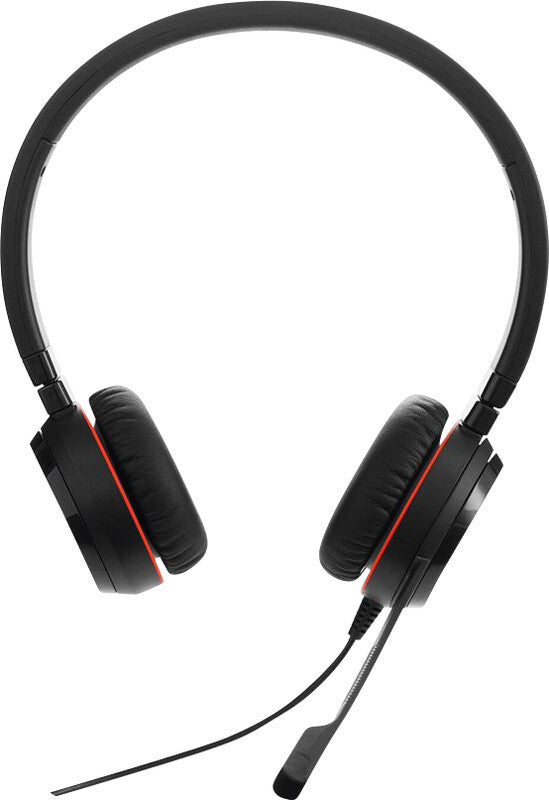 Jabra Evolve 20 – Duo Headset – USB‑A, Rauschunterdrückung, Stummschaltung – Schwarz