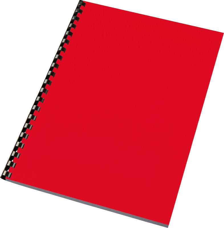 GBC Umschlagdeckel HiGloss – 210×297 mm, rot, Karton – 100 Stk.