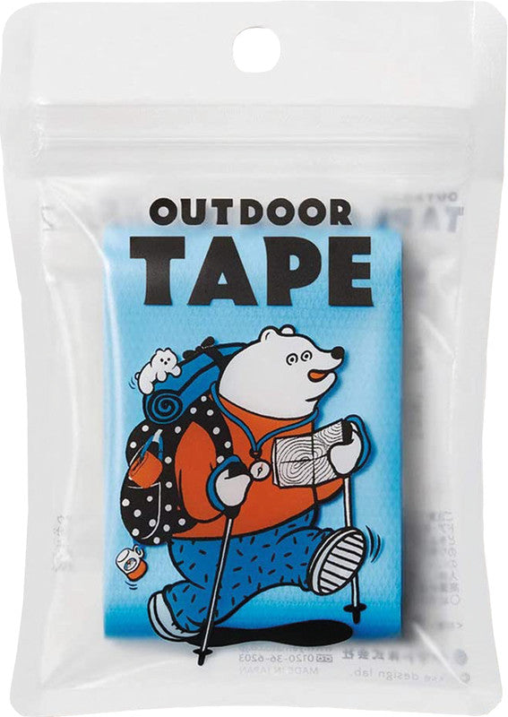 Yamato Gewebeband Outdoor – 50 mm × 3 m, Neonblau, Wiederablösbar