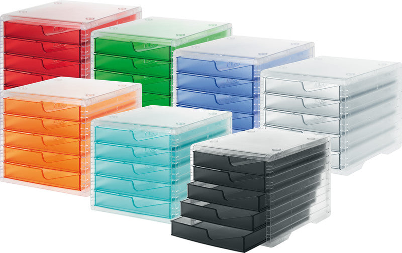 Styro Schubladenelement Swingbox light – für Format A4, C4 – 340 × 270 × 255 mm