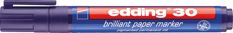 Edding Papiermarker für Permanentmarker – Violett
