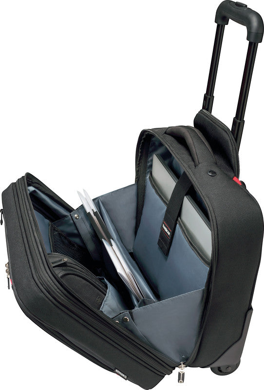 Wenger/SwissGear Wenger Notebook-Trolley Transfer – 18 l, für Notebooks bis 16", Weichschale, schwarz, 43 × 37 × 23 cm