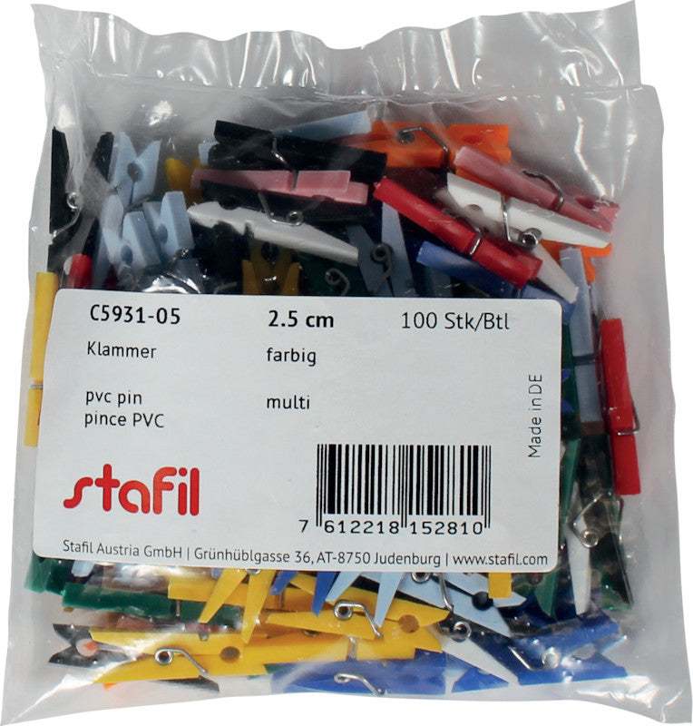 Stafil Klammer – sortiert – 25 mm