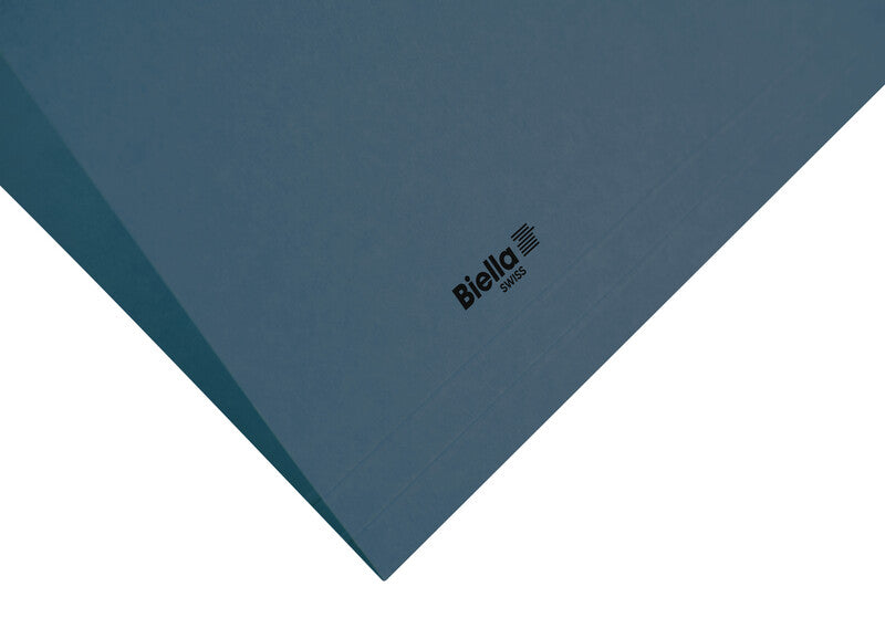 Biella Hängeordner für A4 – Karton, Blau, 320 × 250 mm, mit Vordruck