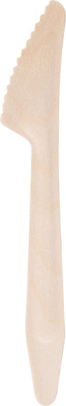 Linea verde by elco Birkenholzmesser – 16,5 cm, braun, 100 Stück