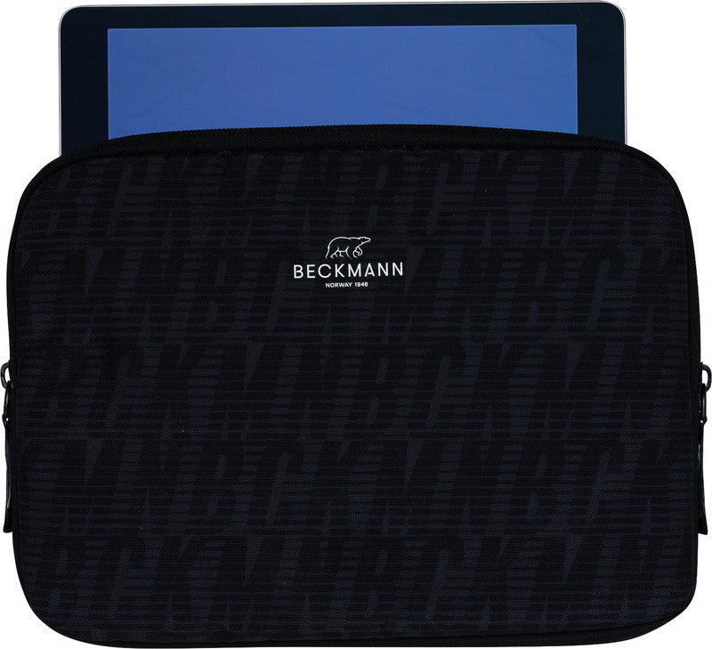 Beckmann Notebook-Schutzhülle – für Notebooks bis 14", Polyester, Schwarz