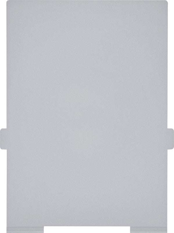 Styro Schwenkplatten – für A5 hoch – 2 Stk, grau