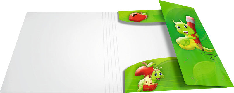 HERMA Sammelmappe, für A4, Kunststoff, mehrfarbig, mit Gummizug