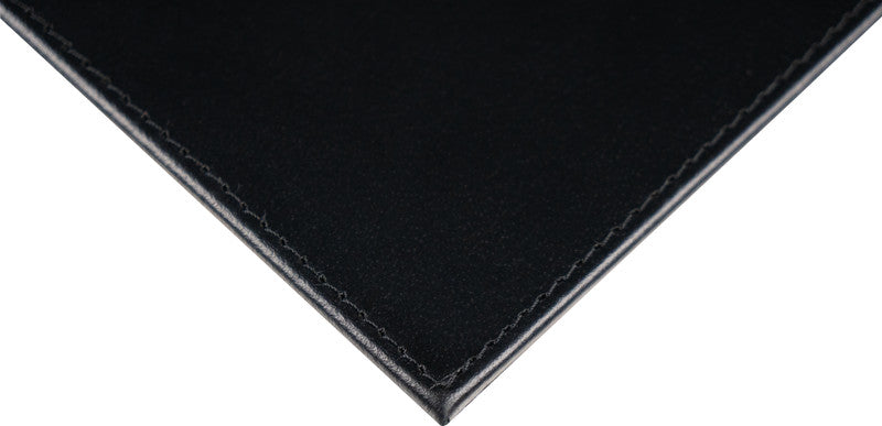 Helit Schreibunterlage – Schwarz – 700 × 500 mm – Leder, rutschfest