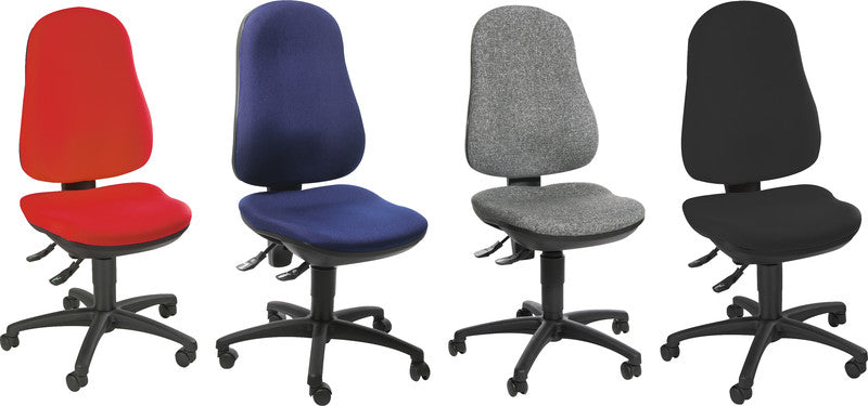 Topstar Bürostuhl Point 70 – Sitzhöhe 41–53 cm, 110 kg, schwarz